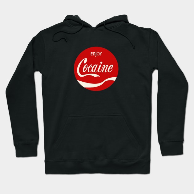 enjoy cocaine Hoodie by sariskye